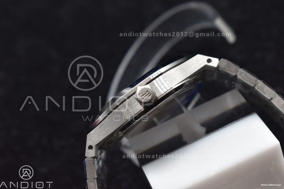 Super Textured Edition on 15500 Dial 445 Clone Bracelet APSF 41mm A4302 Blue Best Lightweight 1:1 Oak Royal SS SS 0107